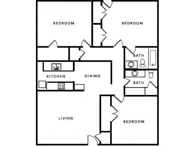 Unit 101 101 floor plan