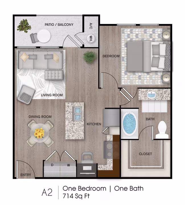 1x1 1206 floor plan