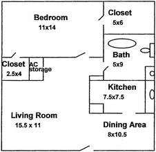 A 68 floor plan
