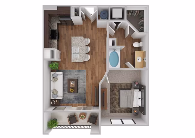 Unit 352 floor plan