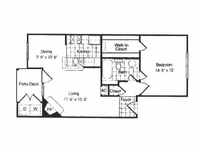Huron 2303 floor plan