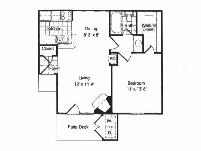 Unit 3106 floor plan