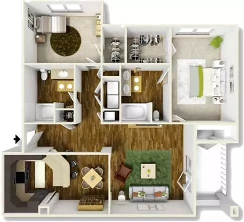 Unit 0718 0718 floor plan