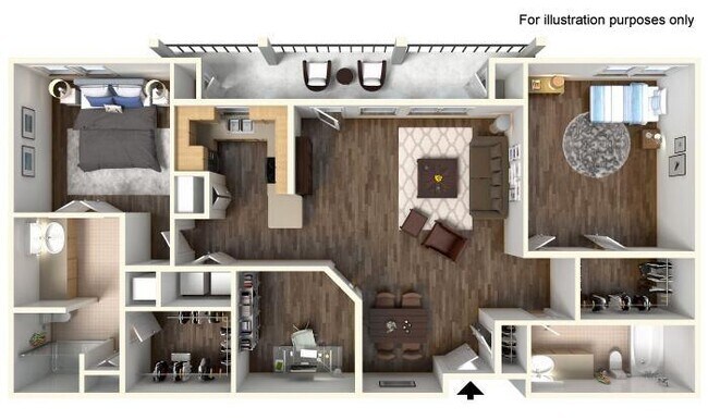 B3 304 floor plan