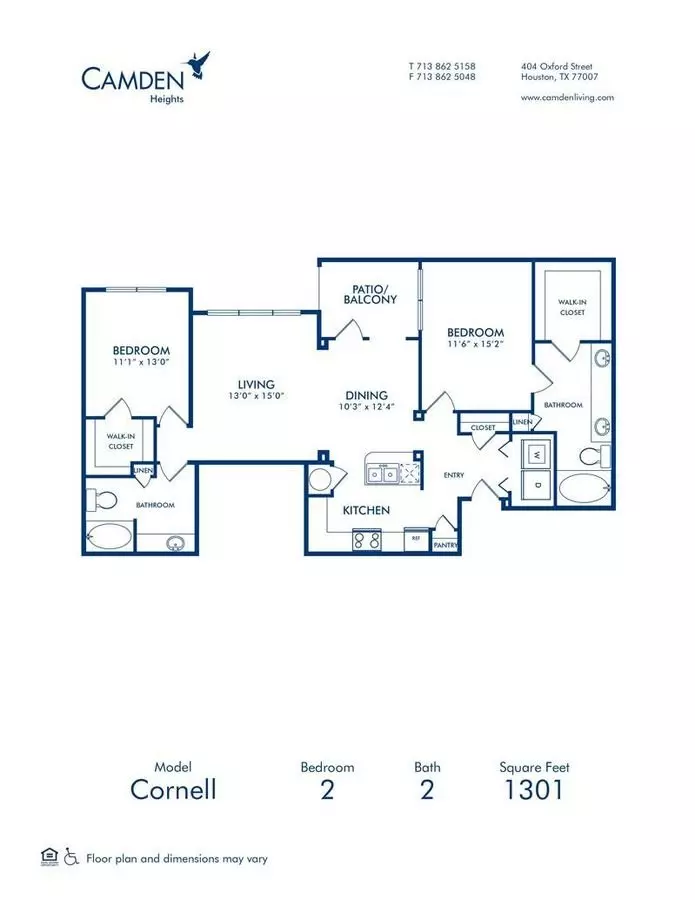Unit 3404 5107 floor plan