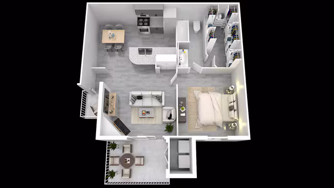Unit 351 floor plan