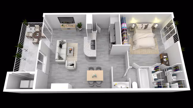 Unit 326 floor plan