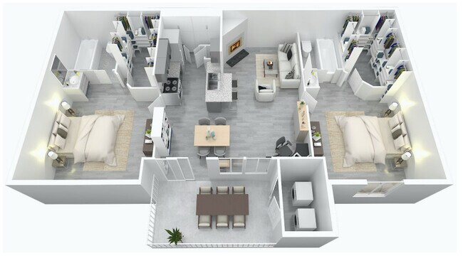 Unit 222 floor plan