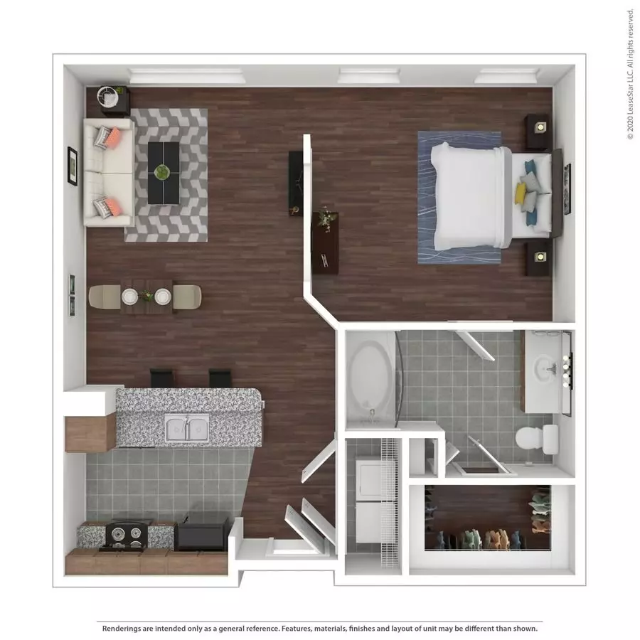 Unit 2229 5390 floor plan