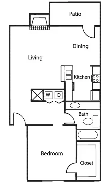 Unit 136 136 floor plan