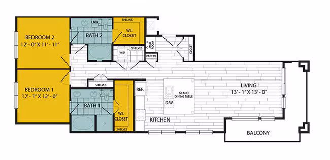 Unit 142 142 floor plan
