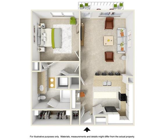 The Remington 155 floor plan