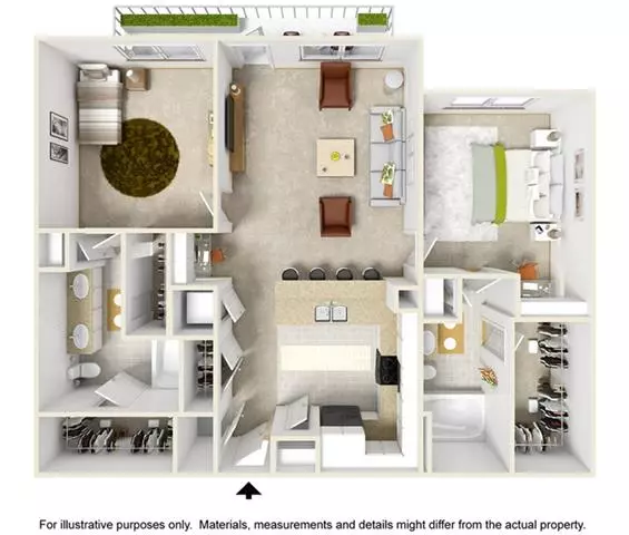 The Garrison 292 floor plan