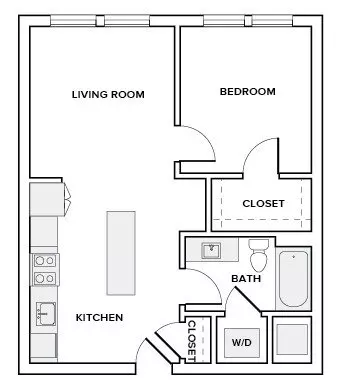 Unit 529 529 floor plan
