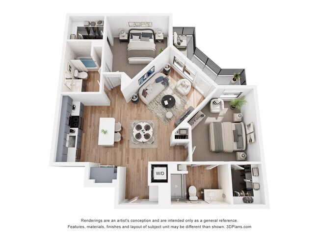 B2 707 floor plan