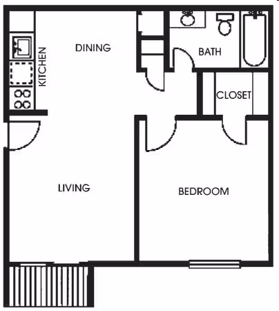 Unit 3001 floor plan