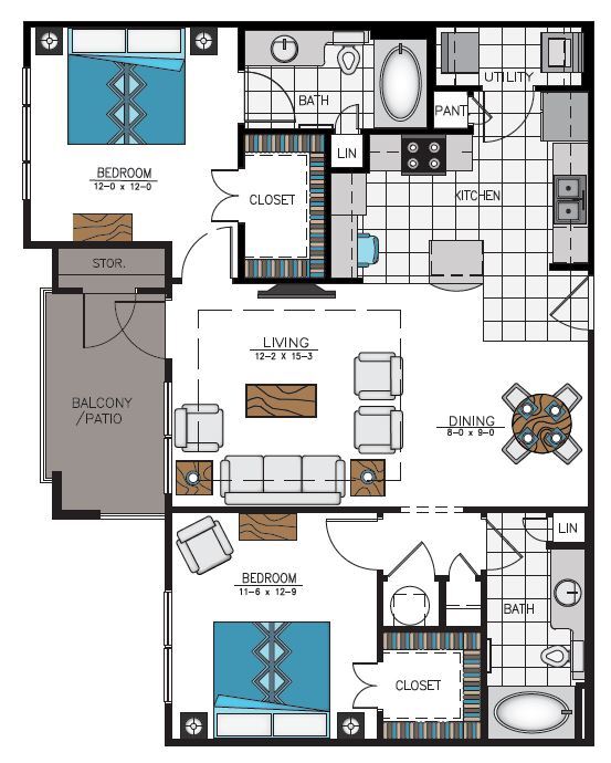 B1 5110 floor plan