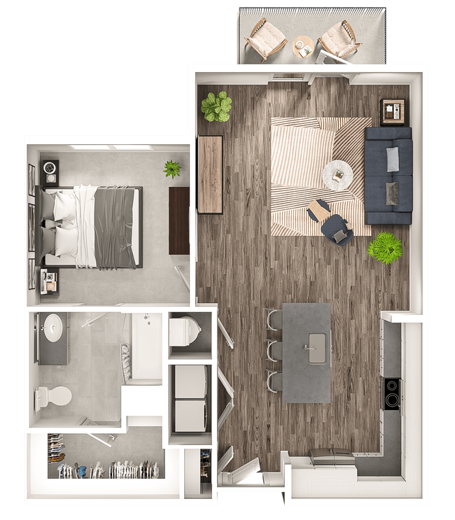 A6 550 floor plan