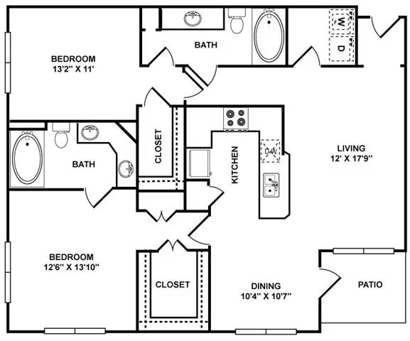 D2 1212 floor plan
