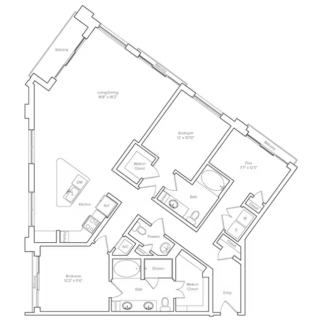 B6-Morningside 701 floor plan