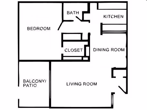 Unit 227 floor plan