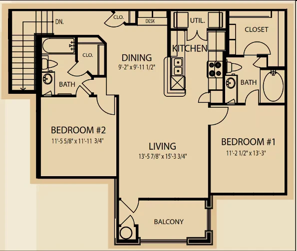 B05 1603 floor plan