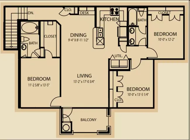 C02 1905 floor plan