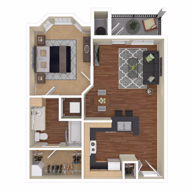 Unit 2203 floor plan