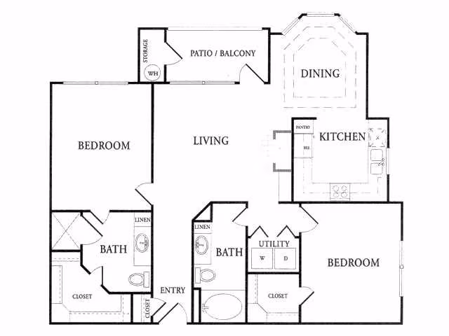 B1 1307 floor plan