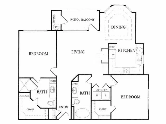B1 1307 floor plan