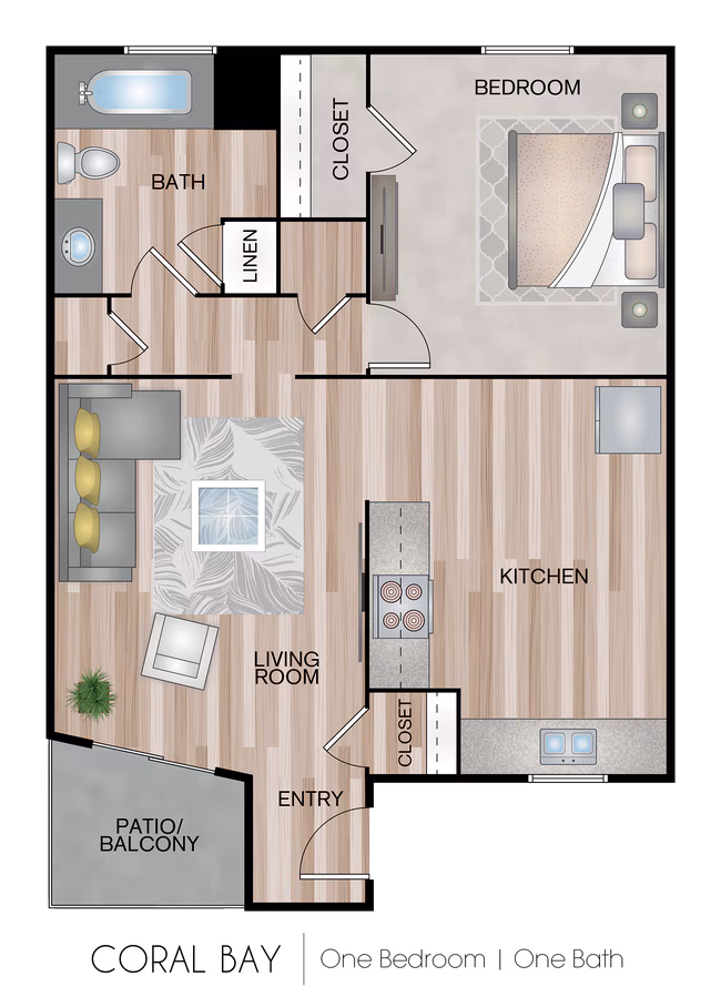 Unit 218 floor plan