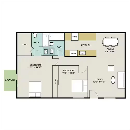B1D Bldg 1-108 floor plan
