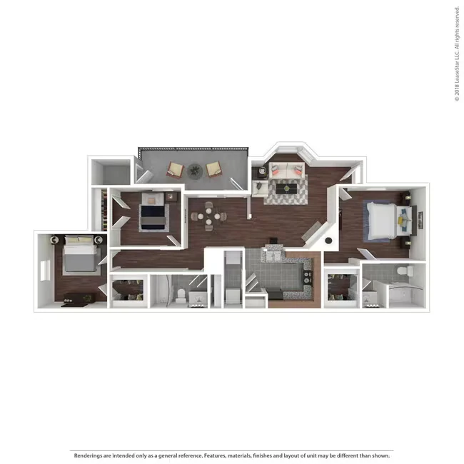 Unit 5107 5107 floor plan