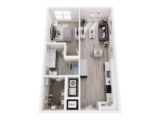 Unit D303 D303 floor plan