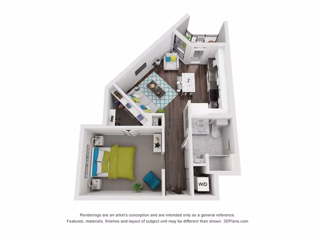 Unit 0304 floor plan