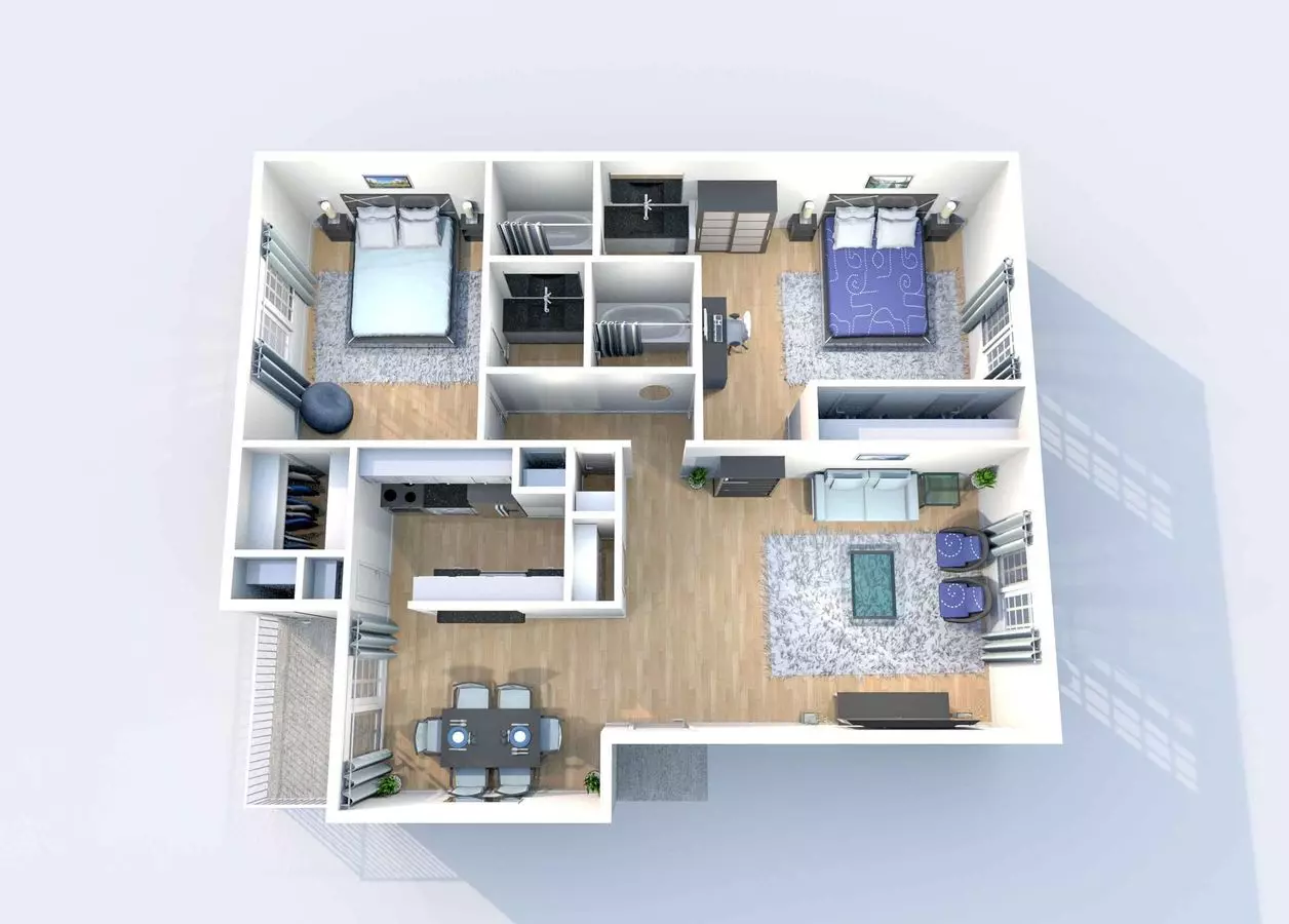 Unit 2-325 2-325 floor plan