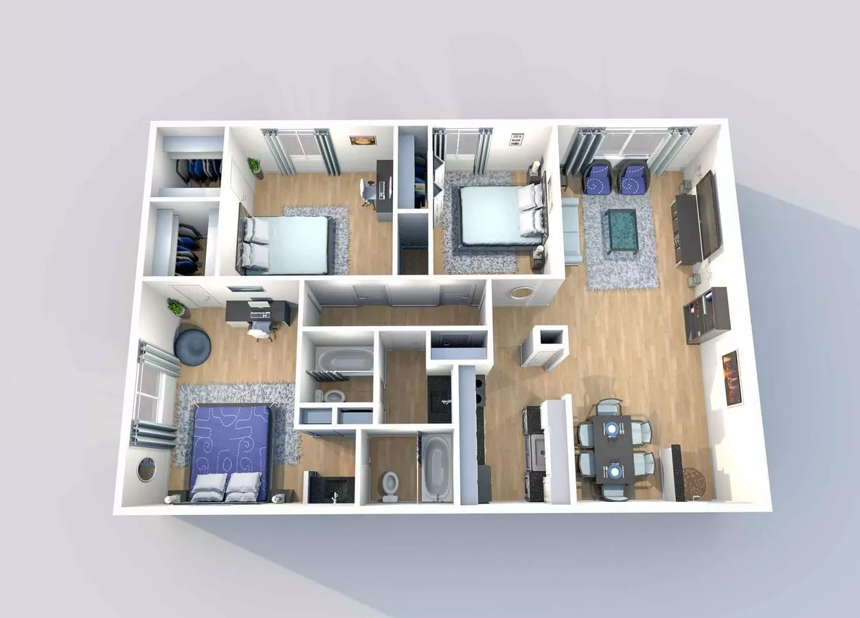 Unit 12-224 12-224 floor plan