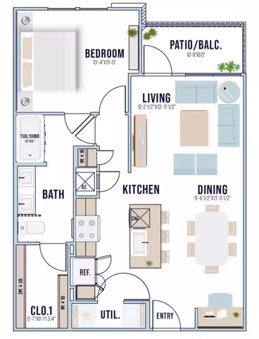 A5 5-5201 floor plan