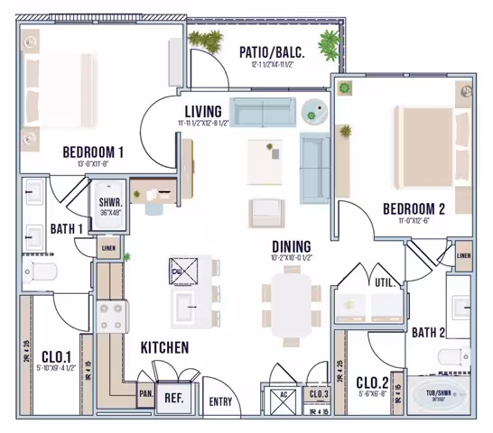 B2 5-5310 floor plan