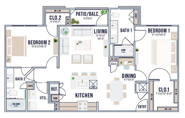 B4 7-7201 floor plan
