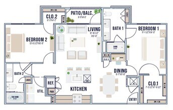 B4 4-4204 floor plan