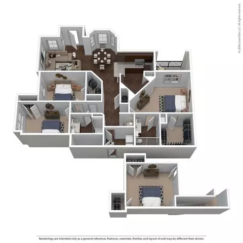 Unit 2206 1705 floor plan