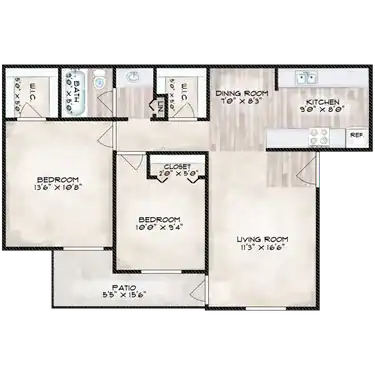 2x1 0706 floor plan