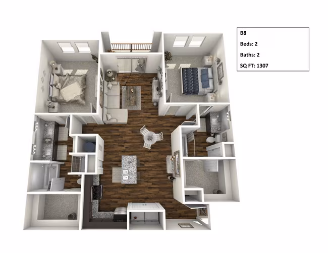 B6 266 floor plan