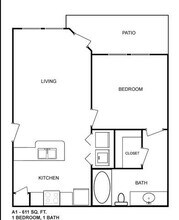 Messina 1-1305 floor plan