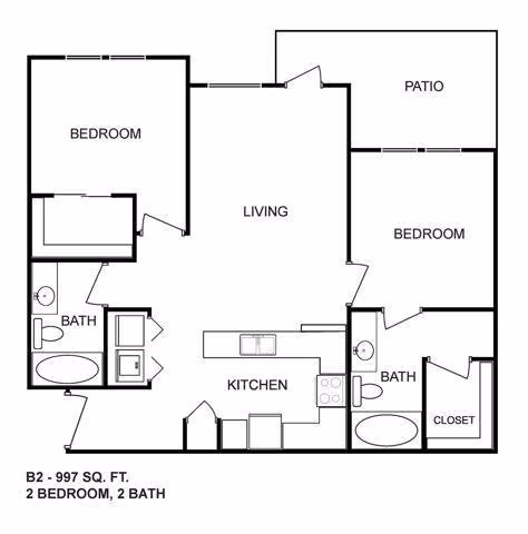 Modena 1-3305 floor plan