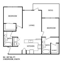 Modena 1-3306 floor plan