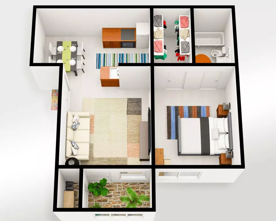 A4 411 floor plan