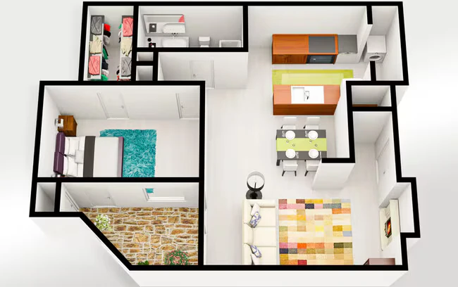 Unit 1505 1202 floor plan
