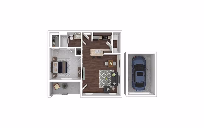 Unit 13104 floor plan
